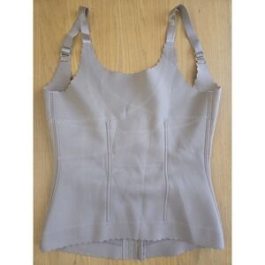 Prima Valentina Compression Cami Corset Size XL Boned Adjustable Straps Nude
